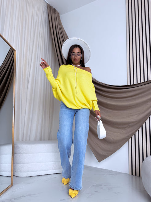 ELYNDI sweater "SYMMETRY 37709" - YELLOW
